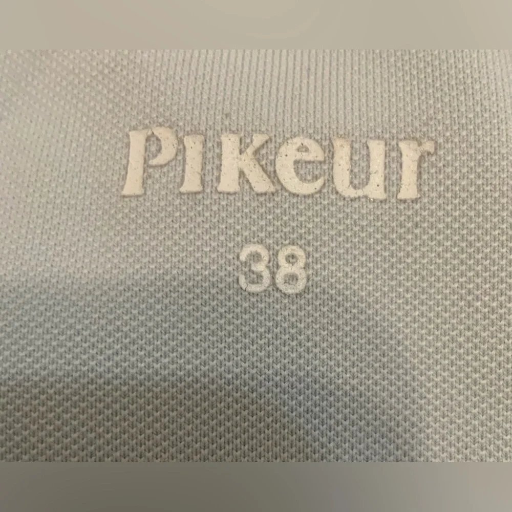 Pikeur Sports Short-Sleeve Show Shirt Light Blue w/ White Collar Size 38(US 6–8) - Picture 7 of 8